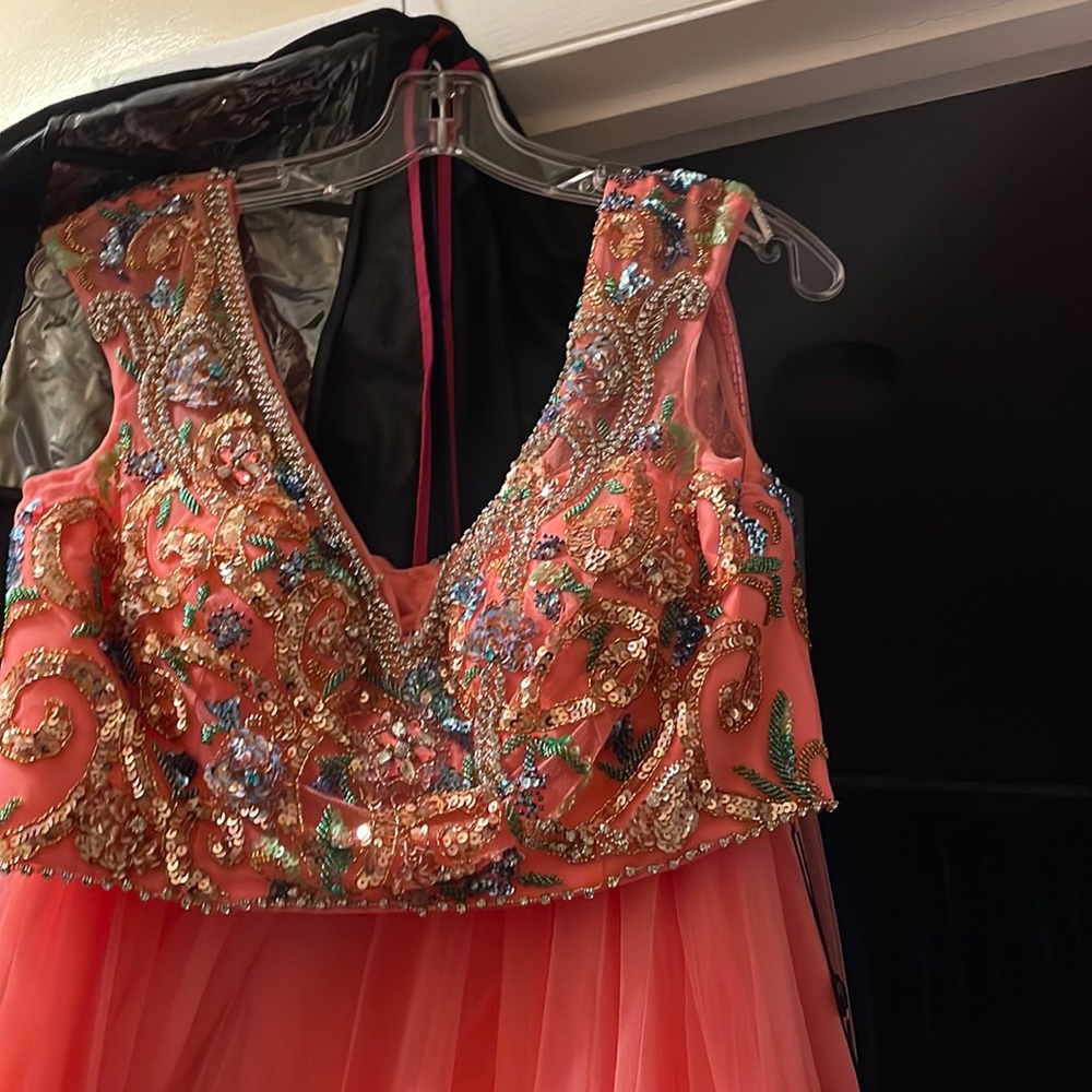pageant 2-piece gown from Sherri Hill 2019 spring collection